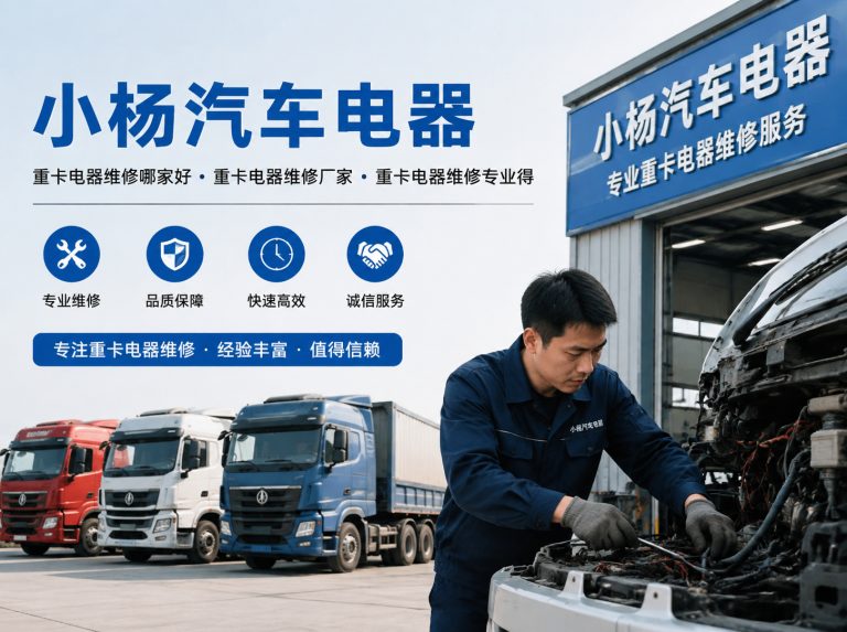 塔河县为重卡运输提供电器维修方案